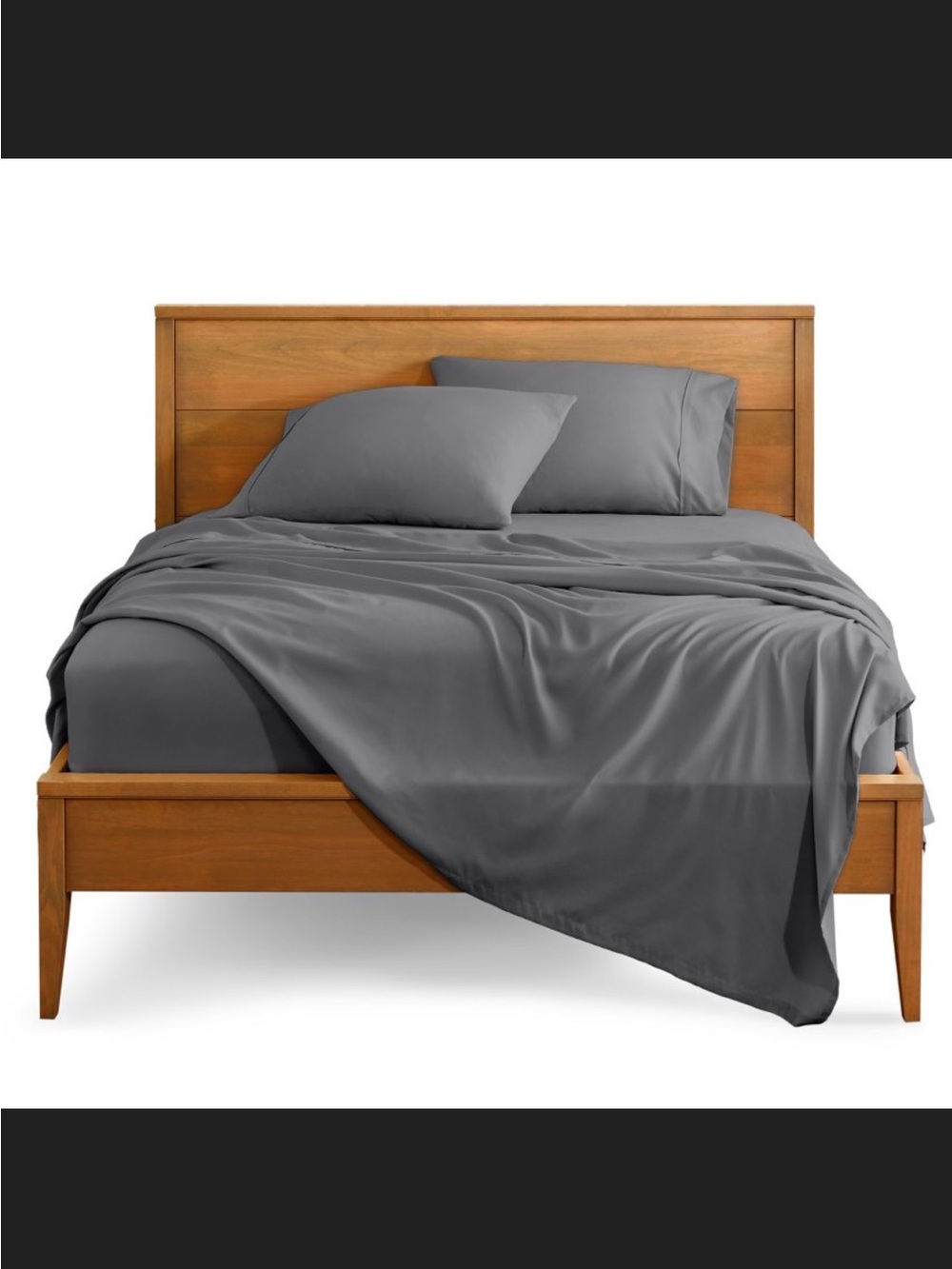 Soft Gray Sheet Set - Luxury Microfiber Bedding
